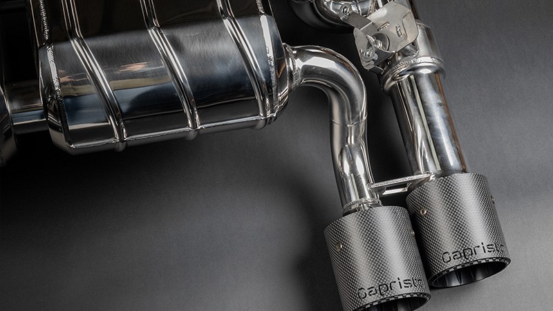 Photo of Capristo Valved Sport Exhaust with Carbon Tips and Valve Remote for the BMW M2 (F87) - Image 2